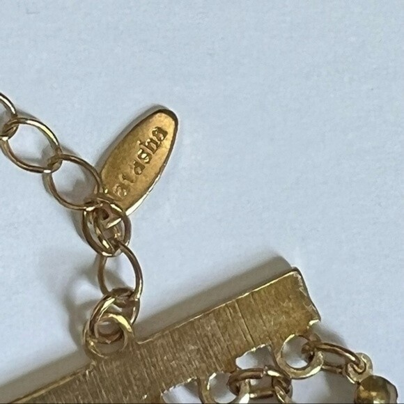 Natasha Multi Strand Black Beaded Bib Statement Necklace - Picture 5 of 7